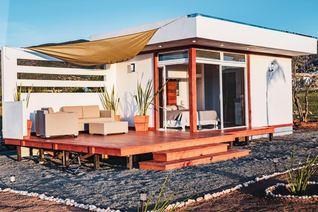Cabana El Alamo Con Jacuzzi Villa Valle de Guadalupe Exterior photo